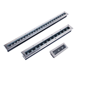 Lumière LED encastrée linéaire en acier inoxydable étanche IP65 5-36W pour extérieur, parc, escalier, patio, allée, éclairage paysager - Product Image 3