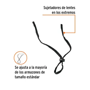 Cordon de sécurité réglable pour lunettes BOX 12, TRUPER - Product Image 2