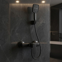 Nouveau design en laiton mural Ensemble de douche de salle de bain Mélangeur de robinet de baignoire