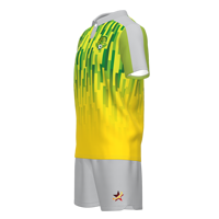 Kaos Polo Desain Terbaru Fitur Cepat Kering Lengan Pendek Pola Cetak Logo Kustom Sublimasi Seragam Jersey Sepak Bola