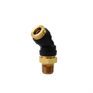 <b>Quick</b> Coupler Copper Pneumatic <b>Connector</b> 90 Degree Elbow For Air Hose Fitting - Product Image 1
