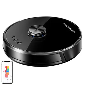 Liectroux XR500 Wholesale Strong Suction Power Wifi Connected Sweep and Mop Vacuum Robot with Laser Sensor