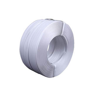 Correas de Embalaje de Papel Sandwich Blancas Hechas a Mano de 10 kg, Correas de Embalaje de Plástico Manual de PP - Product Image 4