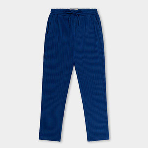 Azul marino de manga larga para hombre, ropa, <span class=keywords><strong>pantalones</strong></span> y camisas, conjuntos de ropa para hombre - Product Image 5