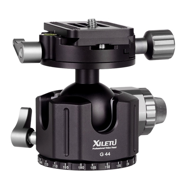 XILETU G44 Professional Tripod Ball Head With 360 Fluid Rotation Panoramic for Camera