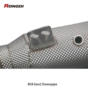 B58 Gen2 Downpipe for BMW M340i X740i 540i 440i X440i 840i 3.0T 2020-2023 304 Stainless Steel Exhaust Pipe - Product Image 4