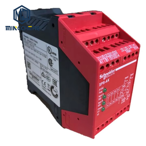Unidad de Relé de Seguridad XPSAK311144 XPSAK351144, 24V DC, 3NO 1NC, 1/2 Canal, Protección de Parada de Emergencia para Automatización Industrial - Product Image 1
