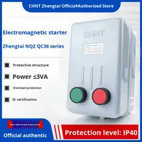 Démarreur électromagnétique Chint NQ2-15P QC36, interrupteur de protection contre la perte de phase pour moteur triphasé, mode de commande : Aucun, Tension nominale : Aucune