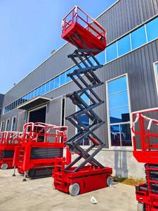 CE认证剪刀式升降平台高度6m 8m 10m高空作业自走式剪刀式升降机用于建筑 - Product Image 6