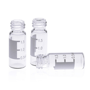 Fabricante de consumibles de laboratorio Muestra gratuita 11,6*32mm 2mL 9mm HPLC Automuestreador Vial con etiqueta - Product Image 1