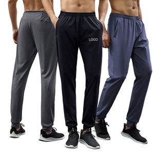 남성용 빠른 건조 스판덱스 나일론 조거 팬츠 맞춤 로고 아웃도어 스포츠 팬츠 탄력 있는 캐주얼 스웨트팬츠 제조업체 OEM ODM - Product Image 4