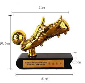 2025 coupe du monde de football résine artisanat <span class=keywords><strong>Qatar</strong></span> Football tireur bottes dorées chaussures bonus boule d'or galvanoplastie trophée ventilateur fournitures - Product Image 6