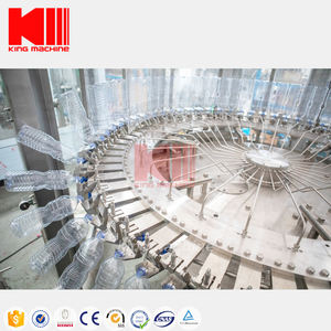 King Machine Botella de agua potable completa de ahorro de energía 3 en 1 Máquina de llenado para botella de PET - Product Image 4