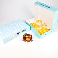 Boîte en papier Taiyaki avec logo personnalisé pour gaufrier japonais en forme de poisson Emballage Taiyaki à emporter