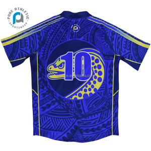 纯毛利橄榄球球衣新西兰定制橄榄球制服套装球队学校升华橄榄球联盟球衣 - Product Image 5