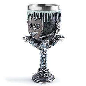 Taza de acero inoxidable de resina con cabeza de <span class=keywords><strong>Lobo</strong></span> vikingo JWA56, decoración <span class=keywords><strong>del</strong></span> hogar para volver a <span class=keywords><strong>la</strong></span> escuela, tazas artesanales de resina - Product Image 2