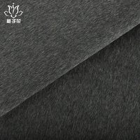 In Stock 70%wool 30%oth 633gsm Double Sided Alpaca Wool Fleece Fabric Wind-Proof Eco-Friendly for Coats