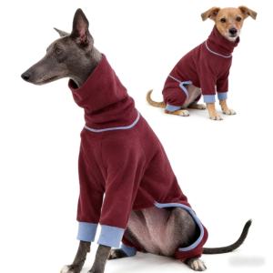 Ropa para Perros al por Mayor, Mono de Poliéster Suave, Cuello Alto, Corte Ajustado, Ropa de Invierno para Perros Grandes - Product Image 2