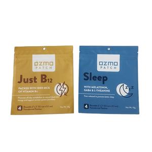 Patch thermoscellable pour les yeux <span class=keywords><strong>de</strong></span> sommeil Paquets en feuille Pack <span class=keywords><strong>de</strong></span> crème pour le visage Patch anti-douleur Sac en plastique vide Pochette d'échantillon cosmétique - Product Image 1