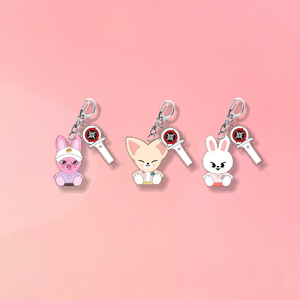 Nuevo Llavero Colgante de Doble Cara de Plástico Acrílico con Diseño de Dibujos Animados Spot Idol, Accesorios para Bolsos, Venta al por Mayor DIY - Product Image 4