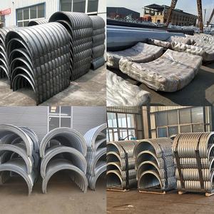 Vòm cống ống đường kính khác nhau mạ kẽm tôn thép lắp ráp đường cao tốc đường hầm ngầm ống thoát nước - Product Image 5
