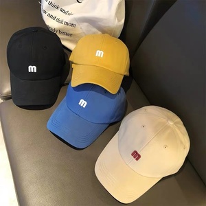 Cappellino da Baseball Unisex con Ricamo a 6 Pannelli in PVC, Regolabile, Semplice ed Elegante, con Visiera Curva Morbida, Protezione Solare, a Righe e Quadretti - Product Image 1