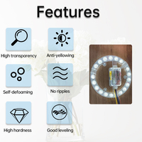 Fabrication ampoule led colle résine époxy empotage ruban adhésif pour éclairage led