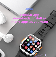 Reloj Inteligente con Rastreador de Actividad para Hombres y Mujeres, 5G, Red Completa, Medición de Frecuencia Cardíaca y Presión Arterial, con Tarjeta SIM