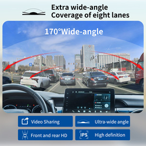 Caméra embarquée JXD 4K à double objectif, écran LCD 3 pouces, contrôle par application, fixation sur pare-brise, vision nocturne haute définition, enregistreur de voiture - Product Image 5