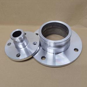 Aluminum Alloy Quick Coupling F-Type Flange Male 2.5\" 3\" 4\" Round Flange Essential <b>Tanker</b> <b>Truck</b> Accessories - Product Image 1