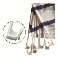Bandera de coche personalizada para fabricantes estadounidenses, bandera de coche canadiense de 45*30cm para actividades de elecciones presidenciales