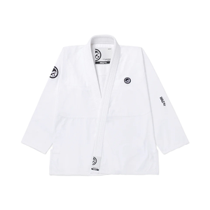 Kimono de BJJ OEM Blanco 100% Algodón para Adultos Unisex Corte Regular Ropa Duradera para Artes Marciales - Product Image 1