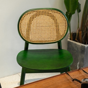 Hotel <b>Dining</b> <b>Chair</b> Luxury Hotel Room Club <b>Chairs</b> Leisure Modern Restaurant Nordic Cafe Furniture Green <b>Dining</b> Wood <b>Chair</b> DIVANO- - Product Image 3