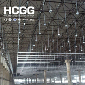 Bâtiment d'entrepôt commercial en acier préfabriqué de 1000 m² pour showroom automobile, structure robuste, soudure ASTM, pour usine - Product Image 4