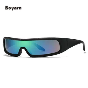 Boyarn phụ nữ kính mặt trời Shades New nhãn hiệu riêng sang trọng hai tone nhãn hiệu riêng ngoài trời Tinted ống kính Y2K Kính mát tùy chỉnh