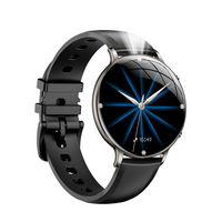 Reloj Inteligente para Mujer, Ultrafino, Diseño de Doble Esfera, AMOLED, IP68, Resistente al Agua, Monitor de Actividad Física con Luz Potente