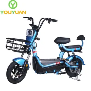 YOJU دراجة كهربائية فيتنامية بمقعدين Y2-C رخيصة للبيع بالجملة دراجات كهربائية 48 فولت و60 فولت للكبار بواسطة دراجة كهربائية للمدينة في الصين