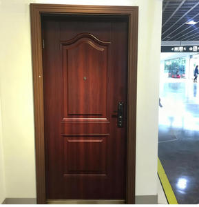 Pintu Masuk Keamanan Bersertifikat EN ISO - Baja Galvanis dengan Isian Poliuretan & Lapisan Film PVC - Product Image 4