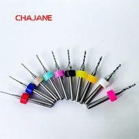 Fraise à queue micro en carbure monobloc CHENGZHEN HRC55, haute précision 0,005 mm, hélice 30 degrés, 2 cannelures, pour fraisage en montée CNC OEM, 0,21-3,0 mm