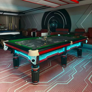 <span class=keywords><strong>Table</strong></span> de billard de luxe <span class=keywords><strong>Table</strong></span> de billard en bois massif de taille personnalisée avec coussins en caoutchouc Compétitions de clubs pondérées - Product Image 1