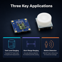 Kit d'évaluation du capteur radar V-LD1-EVAL |   60 GHz FMCW |   USB Plug-and-Play |   Objectif détachable |   Logiciel du panneau de contrôle inclus