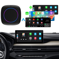 Meihua CarPlay Android 13 AI Box Adaptador automático inalámbrico Bluetooth 5,0 Soporte para Netflix/YouTube/TikTok Streaming Video