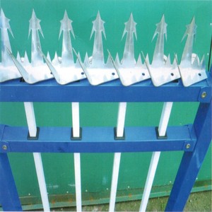 ติดตั้งง่ายพีวีซีเคลือบมีดโกนสังกะสีผนังหนักเข็มมีดโกนป้องกันการปีนสำหรับรั้วรักษาความปลอดภัย - Product Image 3