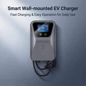 Nouvelle station de recharge rapide pour voitures électriques 7 kW, état neuf, avec chargeur EV intelligent AC 32A à haut débit pour <span class=keywords><strong>la</strong></span> recharge à domicile - Product Image 2