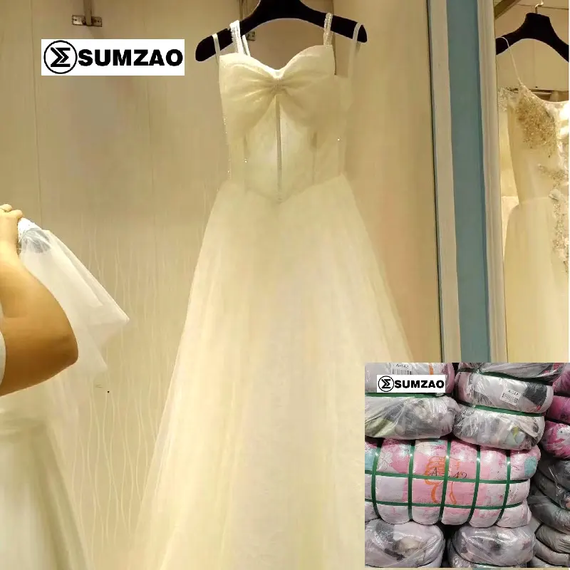 Fornecedor de roupas vip usado verificado uso panos vestido feminino para pacote roupas utilizadas