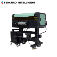 Imprimante numérique UV DTF Senchro New 33 cm (13 pouces) avec tête d'impression I1600/I3200, 2-en-1, laminage rouleau-à-rouleau, encre pigmentée, garantie 1 an