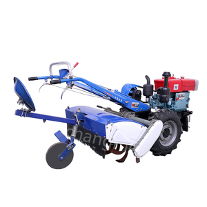 Diesel Motocultor 20HP 18HP Tractores agrícolas 22HP <span class=keywords><strong>Rotovator</strong></span> Tiller 15HP <span class=keywords><strong>Tractor</strong></span> de mano para caminar con motor central para uso agrícola - Product Image 3