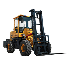 핫 세일 모든 지형 지게차 소형 오프로드 지게차 4wd 4 톤 소형 거친 지형 지게차 판매 - Product Image 6