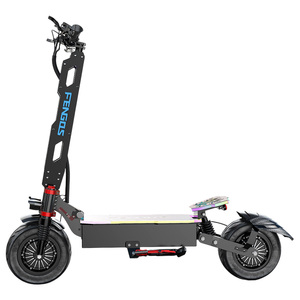 Scooter FENGQS GT9 de 3500W*2, 60V, 38Ah, 12 pulgadas, 80km/h, 96km de autonomía, con frenos de disco y sistema de doble suspensión. - Product Image 4