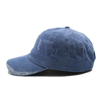 Casquettes de baseball unisexes personnalisées en gros, logo personnalisé, 6 panneaux, lavage à l'acide, vintage, usées, brodées, en coton, casquettes de papa uniques